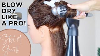 How To Blow Dry Style Like a Pro [upl. by Sallyanne]