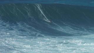 Nazare Epic Big Wave Surfing 141218 [upl. by Llekcir524]