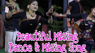 Beautiful Mising folk danceGumrag amp Mising song Kaziranga National Orchid Park Assam [upl. by Letreece]