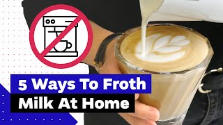 How To Froth Milk At Home Best Milk Frothers Review [upl. by Genna84]