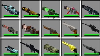 Minecraft TECH GUNS MOD [upl. by Arbua690]