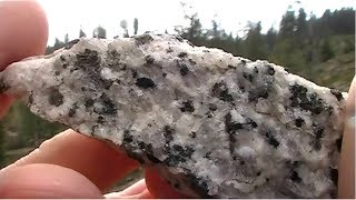 Learning Geology  Igneous Intrusive Rock [upl. by Aralk]