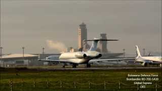 Botswana Defence ForceTake off from Narita Airport [upl. by Cole]