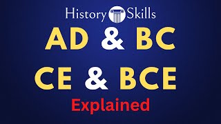 AD and BC Explained as well as CE and BCE [upl. by Zalea]