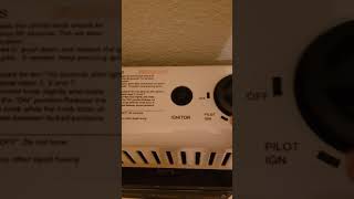 ProCom gas heater instructions [upl. by Ociral553]