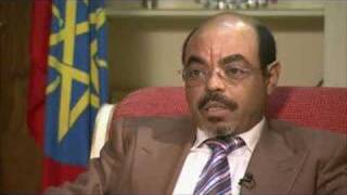 Talk to Jazeera  Meles Zenawi  22 Nov 07  Part 1 [upl. by Aicela]