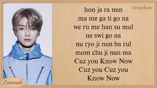 NCT U  Know Now Easy Lyrics [upl. by Terrell156]