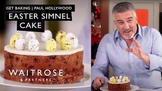 Paul Hollywoods Easter Simnel Cake  Waitrose [upl. by Idroj]