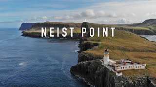 Neist Point Lighthouse  Isle of Skye By drone [upl. by Hajidak770]