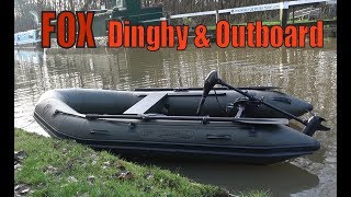 FOX Inflatable Boat and 65lb Electric Motor [upl. by Evalyn]