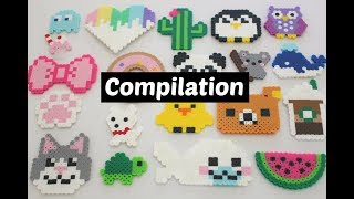 Perler Bead DIY Compilation  20 Designs [upl. by Ladonna]