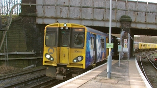 Half an Hour at 216  Birkenhead North Station 1022017  Class 507 508 terminus [upl. by Indys]