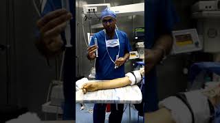 Intravenous regional anesthesia  Bier block [upl. by Nalced410]