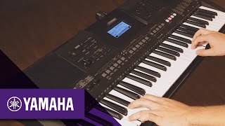 Yamaha PSRE463 Digital Keyboard Overview Yamaha Music [upl. by Okiram]