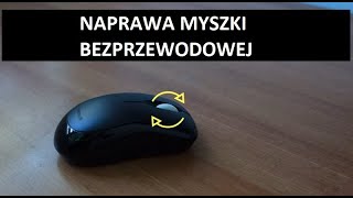 Naprawa kółka myszki bezprzewodowej myszkabezprxewodowa naprawamyszki [upl. by Nylirehs600]