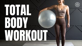 Total Body Stability Ball Workout [upl. by Halian565]