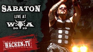 Sabaton  3 Songs  Live at Wacken Open Air 2019 [upl. by Fawn]