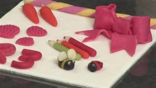 How To Do Marzipan Cake Decorations [upl. by Laetitia742]