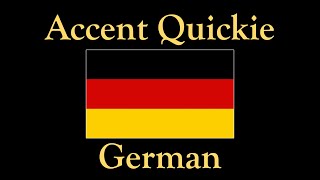 Accent Quickie  German [upl. by Jaquith]