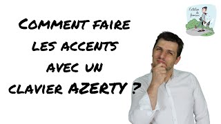 Comment faire les accents en français avec un clavier QWERTY [upl. by Ydniahs]