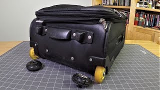 Fix It Roller Luggage Wheel Replacement for 5  Easy Tutorial [upl. by Gniliem]